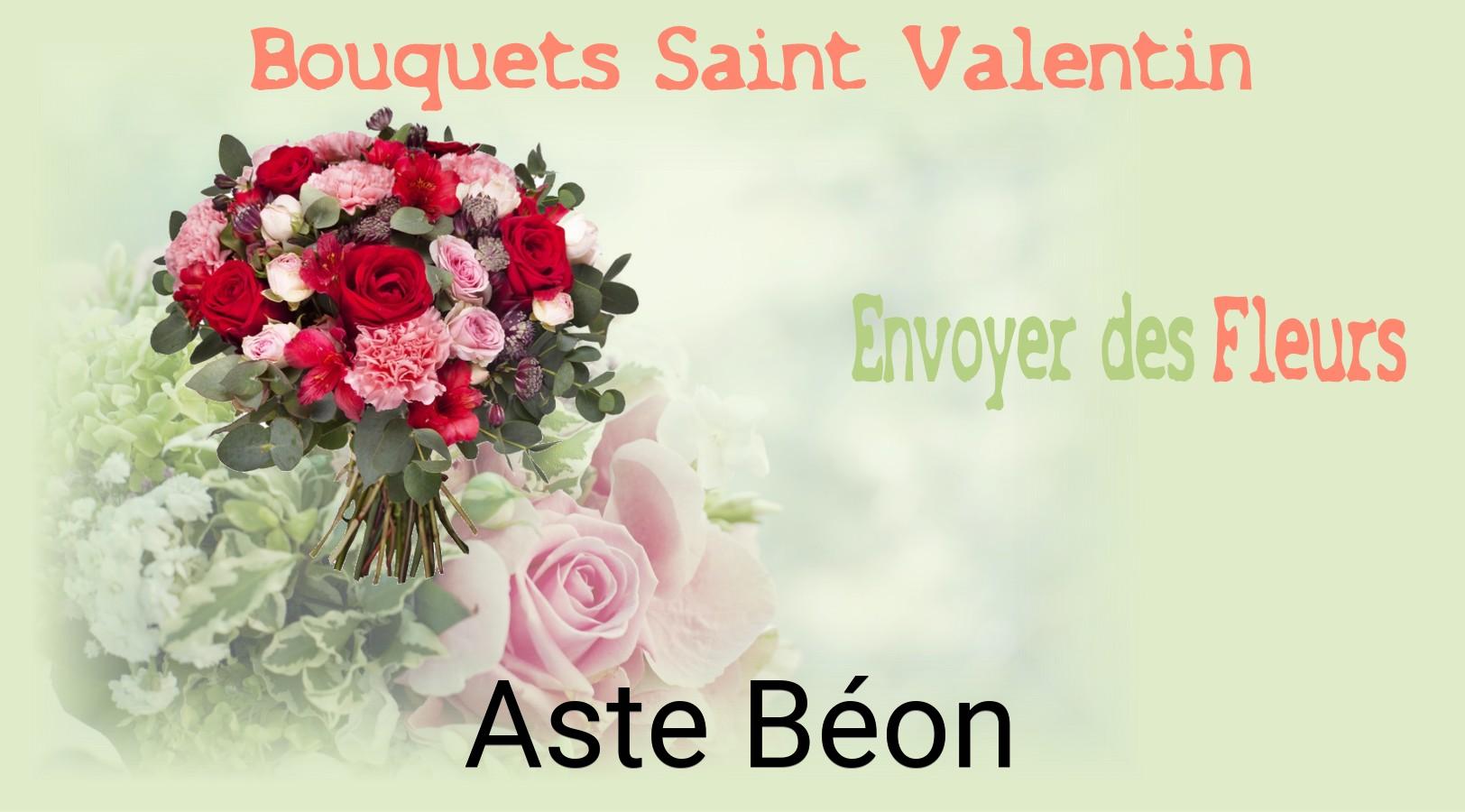 Roses de Saint-Valentin livrées à Aste-Béon
